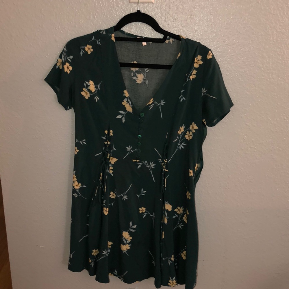 Lottie Moss Floral Dress
